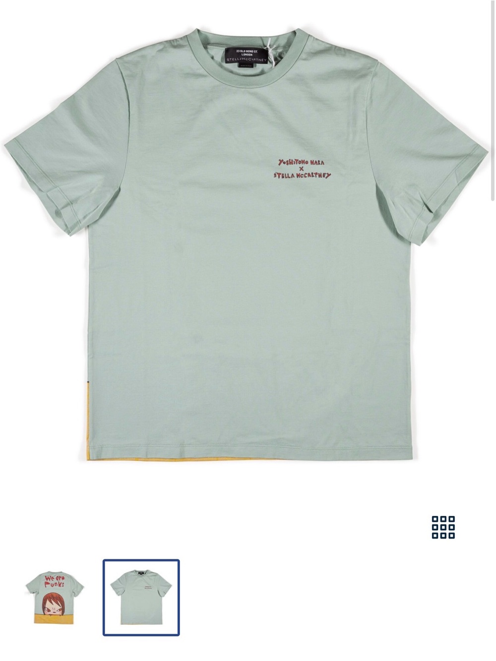 Stella McCartney x Nara. Limited edition “we are punks” t shirt